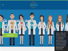 Tablet Screenshot of farmaciasebastiani.com